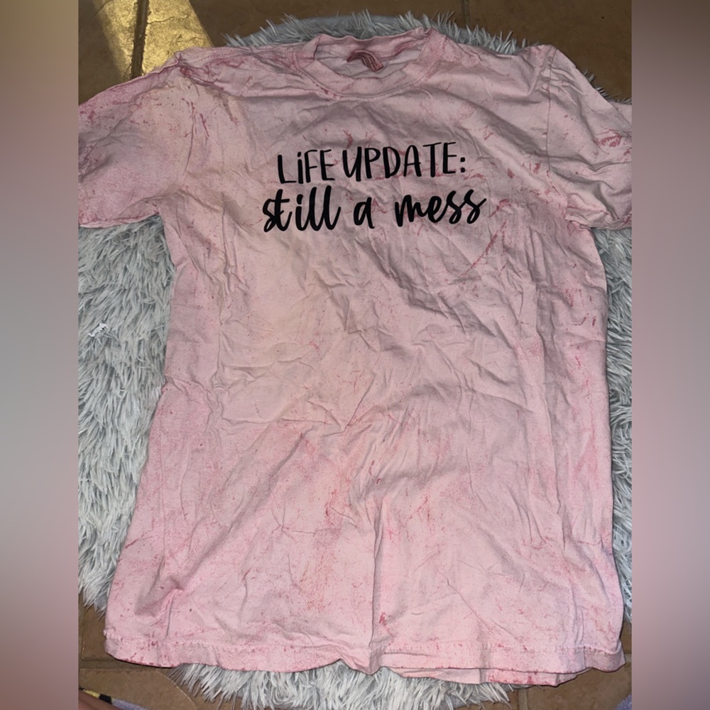 Life Update Short Sleeve Tee 🩷